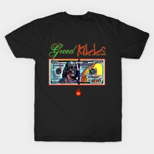 【美品】LES SIX Greed tshirt LES SIX(レ・シス) - GREED TEE CONFED10 Tシャツ | cherry